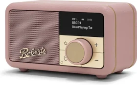 Roberts Radio Revival Petite 2 Pink / Prenosné rádio / DAB+ a FM / USB-C / BT / LCD Displej / 3.5mm (REV-PETITE2DPE)