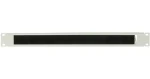 Lanview 19" kefový organizér káblov 1U biela / Organizér káblov / kovový / kefový priechod (RAO200WH)