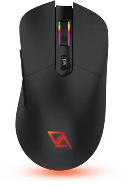 California Access Serval čierna / herná bezdrôtová myš / 10000 DPI / 2.4GHz + USB-C / 6 tlačidiel / RGB (CA1048)
