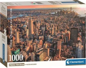 Clementoni Puzzle New York - Pohľad na Manhattan