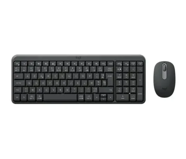Logitech MK250 Graphite / Bezdrôtová sada klávesnice a myši / Bluetooth LE / FR verzia (920-013549)