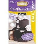Kráľovský fondán, čierny 250 g - Gunthart - Gunthart
