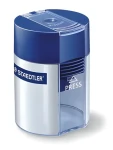 Staedtler strúhadlo guľaté / Strúhatko / kovová hlava / do 8,2 mm / modrá, strieborná (511 001)