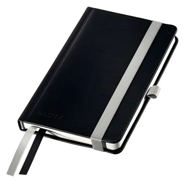 Leitz STYLE A6 saténovo čierna / Zápisník / štvorčekový / tvrdé dosky / 80 listov (44910094)