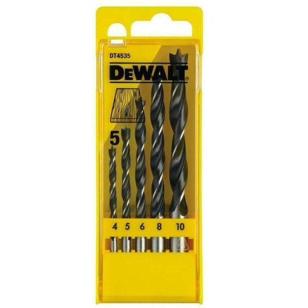 Sada vrtákov do dreva DeWalt 5-dielna