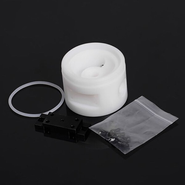 Barrow Barrow D5 Pumpengehäuse, Aluminium - weiß