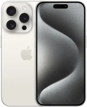 Apple iPhone 15 Pro 512GB Titanová biela / 6.1" / 512GB / iOS17.3 (MTV83)