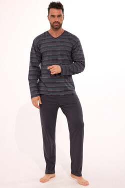 PÁNSKE PYŽAMO DR 139 J/25 grafit L