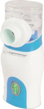 Esperanza ECN005 Mist inhalátor bielo-modrá / membránový / až 4 hodiny (UISESPINH0004)