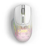 Glorious Model I 2 Wireless biela / herná bezdrôtová myš / 26000 DPI / BT + 2.4GHz + USB / 9 tlačidiel / RGB (GLO-MS-IWV2-MW)
