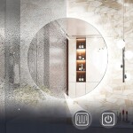 REA - Zrkadlo LED 80cm HZJ080 HOM-02801