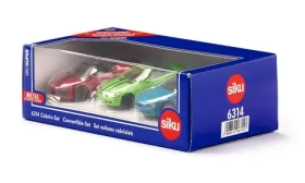 Siku Super 6314 Mercedes SLK Audi R8 Spyder BMW 645i
