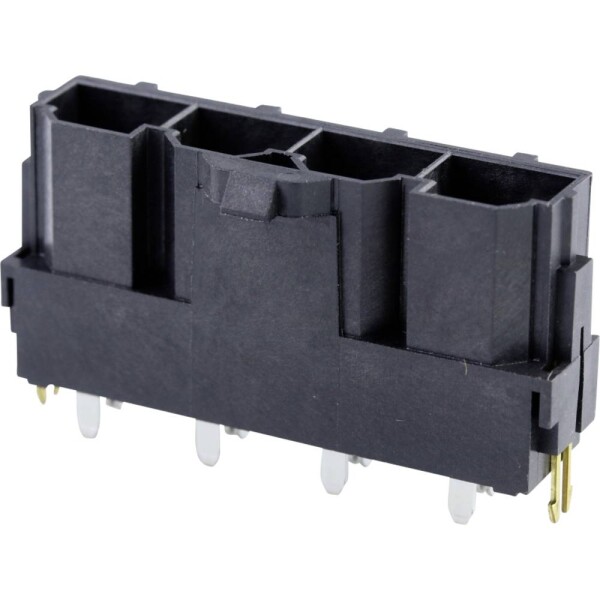 Molex vstavaná pinová lišta (štandardná) Počet pólov 4 Raster (rozteč): 10 mm 428194213 1 ks Tray; 428194213