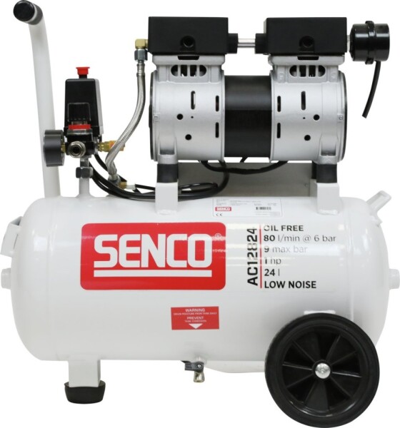 SENCO Silent air compressor 24 l, AC12824, SENCO