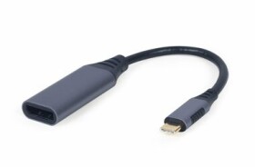 Gembird adaptér USB Typ-C (M) na DisplayPort (F) 0.15m (A-USB3C-DPF-01)