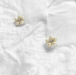 Elegantní halenka v ecru barvě s límečkem model 17833907 ecru S (36) - LJR