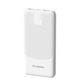 Wozinsky Wpower WPBBK-3 biela / Powerbanka / 10000 mAh / 10W / 2x USB-A 2A