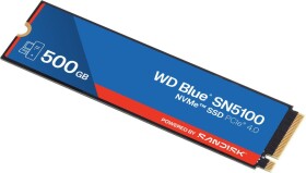 SanDisk SN5100 500GB M.2 2280 PCI-E x4 Gen4 NVMe (WDS500G5B0E-00CPE0)