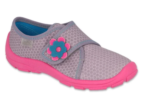 BEFADO 974X528 dievčenské papuče 1SZ flower 35 974XY528-divci_35