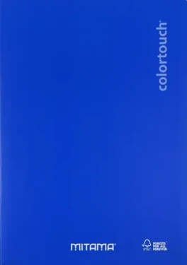 Mitama Color Touch modrá / Zošit / A5 / 40 +2 listov / Štvorčekový (62003-90233)