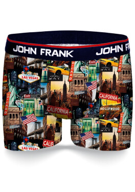 Pánske boxerky John Frank JFBD339 M Dle obrázku