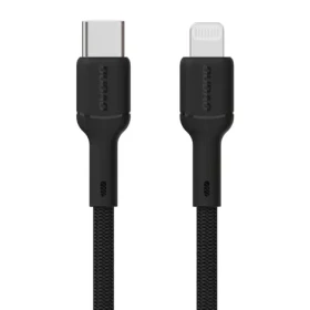 Dudao Dátový kábel L9X / USB-C / Lightning 30W / 1 m / čierna (195959)