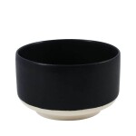 Studio Arhoj Porcelánová miska Matte Black 630 ml