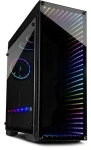 Inter-tech X-908 Infini2 čierna / Skriňa / Tower / Tvrdené sklo / 3x 120 mm RGB / ATX (88881240)