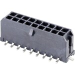 Molex vstavaná pinová lišta (štandardná) Počet pólov 18 Raster (rozteč): 3 mm 430451819 1 ks Tape on Full reel; 430451819