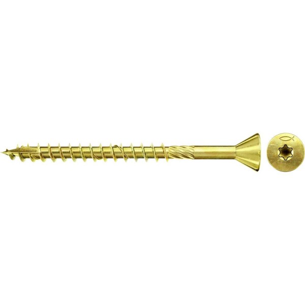 Fischer 660202 skrutky do MDF 3.5 mm 45 mm ITX glavanizované zinkom 200 ks; 660202