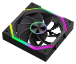 Gamemax FN12A-N2 WL R čierna / Ventilátor / 120 mm (FN12A-N2 WL-R)