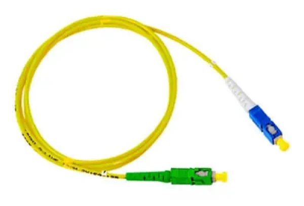 OEM SC/ APC-SC žltá / Optický patchkábel / 9/125um SM / duplex / 2m / OS2 (1451)
