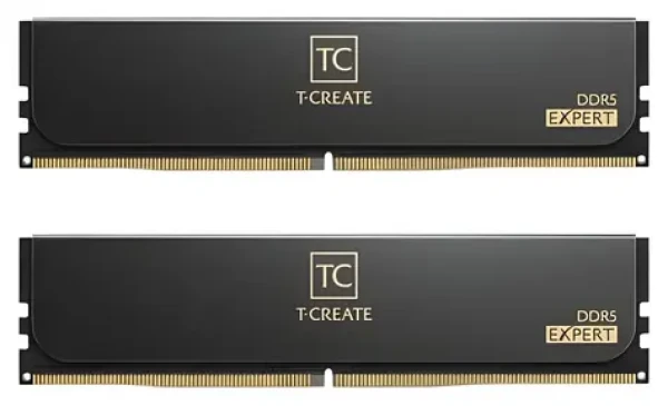 TeamGroup 32GB (2x16GB) čierna / Operačná pamäť / DDR5 7200MHz / DIMM / CL34 / 1.4V / AMD EXPO (CTCED532G7200HC34ADC01)