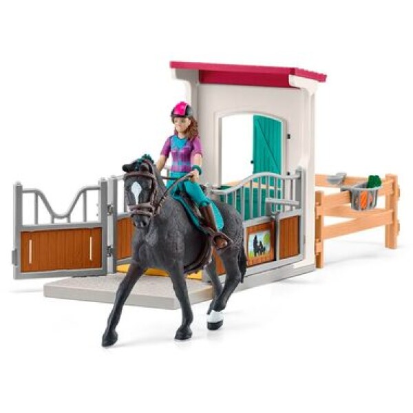 Schleich Horse Club 42709 Box pre kone Lisa a Storm