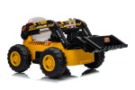 Mamido Mamido Detský elektrický nakladač CAR-26A žltý | 4x4 | RC 2.4Ghz | EKO koža | 12V10Ah