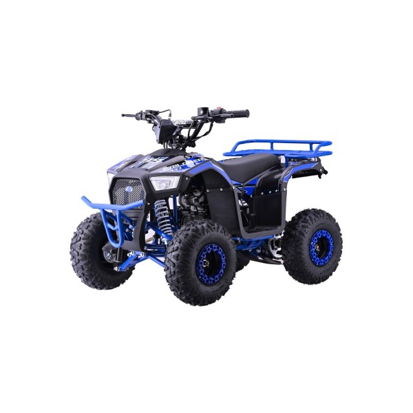 Mamido Detská benzínová štvorkolka RamiGO EXPLORER 110CC modrá
