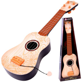 Mamido Hračka gitara kovové struny + trsátko IN0095
