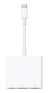 Apple USB-C Digital AV Multiport Adapter biela / Adaptér / HDMI / USB-A / USB-C / 4K (MW5M3ZM/A)