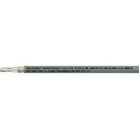 HELU 49950-1000 vedenie ťažnej reťaze S-TRONIC-310-C-PVC 18 x 0.34 mm² sivá 1000 m; 49950-1000