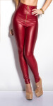 Sexy KouCla highwaistleggings with zip BORDEAUX M/L