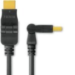 PremiumCord Kábel HDMI A - HDMI A M_M 2m, otočné pozlátené konektory, HDMI 1.3b (8592220004965)