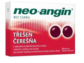 NEO-ANGIN Čerešňa 24 tvrdých pastiliek