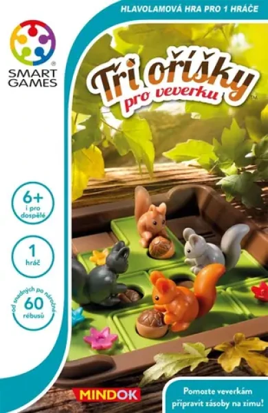 Mindok SMART - Tri oriešky pre veveričku