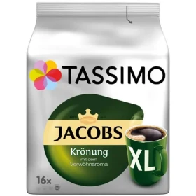 Jacobs Krönung XL Tassimo 16 ks / Kapsľová káva (8711000500286)
