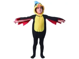 MaDe 09719 - Šaty na karneval - tukan, 80 -92 cm