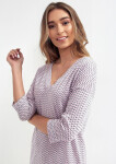 Cana 102 3/4 tričko S-XL růžovo-šedá M