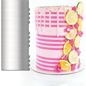 Štítok na okraje dortov small Stripes 23x9 cm - Cakesicq - Cakesicq