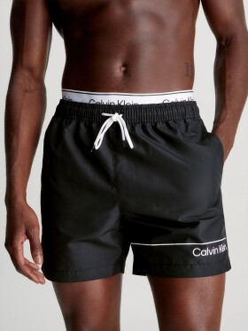 Pánske plavky KM0KM00957 BEH black - Calvin Klein L