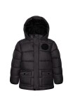 Chlapčenský nylonový kabát Puffa, Minoti, 11COAT 11, čierny - 140/146 | 10/11let