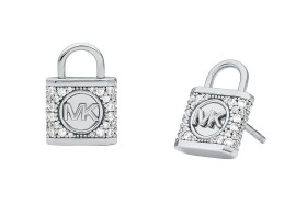 Michael Kors Originálne strieborné náušnice so zirkónmi Premium MKC1628AN040